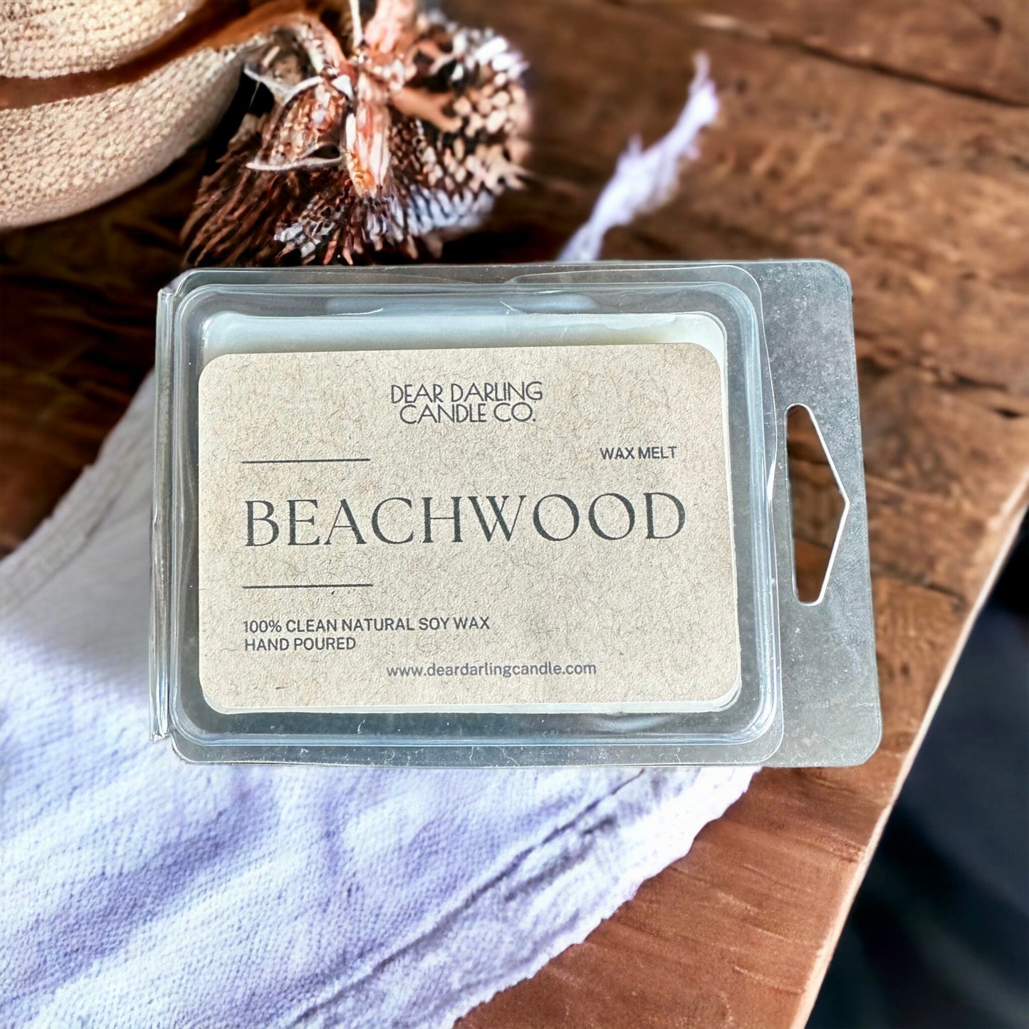 Beachwood Wax Melt 2.5 oz.