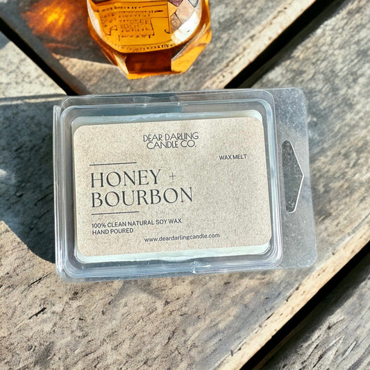 Honey + Bourbon Wax Melts 2.5 oz.