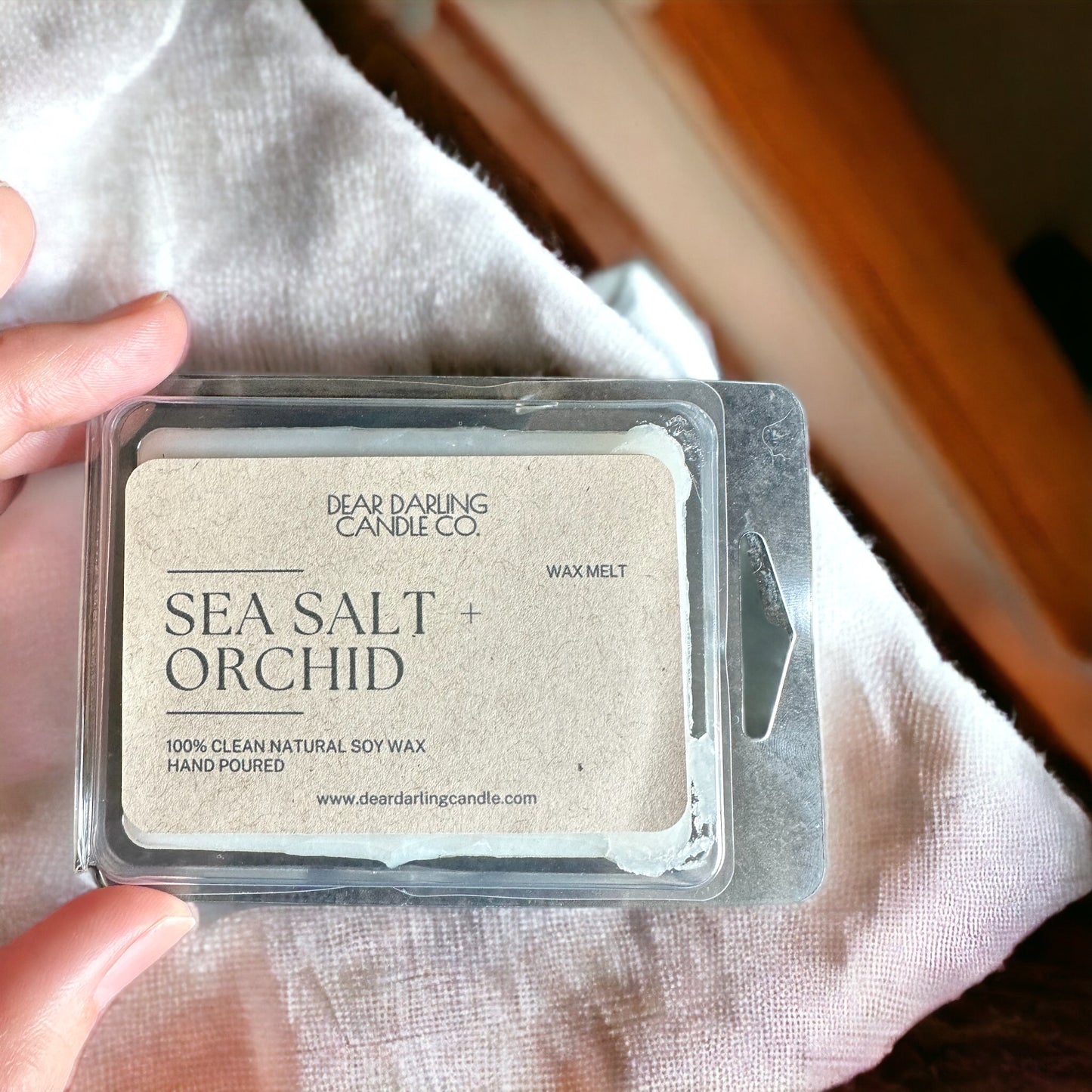 Sea Salt + Orchid Wax Melt 2.5 oz.